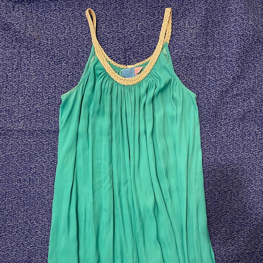 Lilly Pulitzer | Sienna Dress Lagoon Green - Size S
